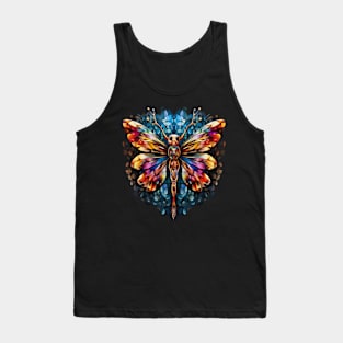 Dragonfly Rainbow Tank Top